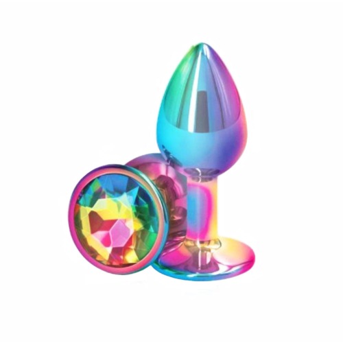 Jeweled Rainbow Princess Butt Plug | Default Title