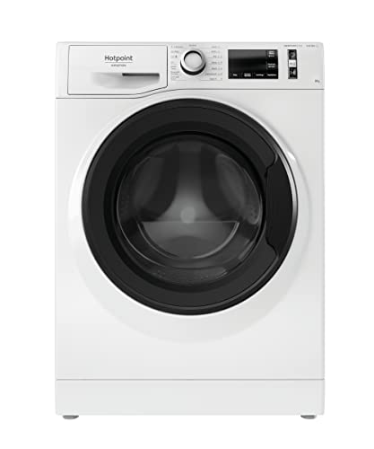 Hotpoint NG845WMA IT N, Lavatrice a carica frontale, 8kg, 1400 Giri/Min