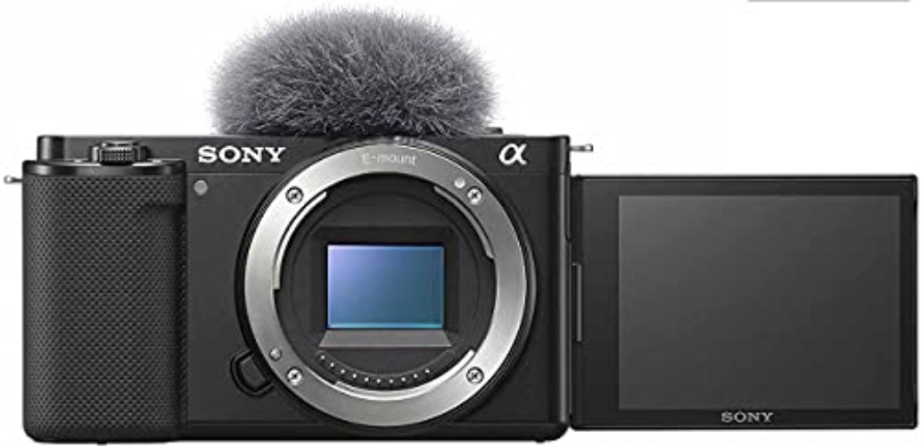Sony Alpha ZV-E10 | Vlog Camera con obiettivo intercambiabile mirrorless APS-C (schermo girevole per vlogging, video 4K, Real-Time Eye Autofocus) Nero - Sony Alpha ZVE10 - singolo