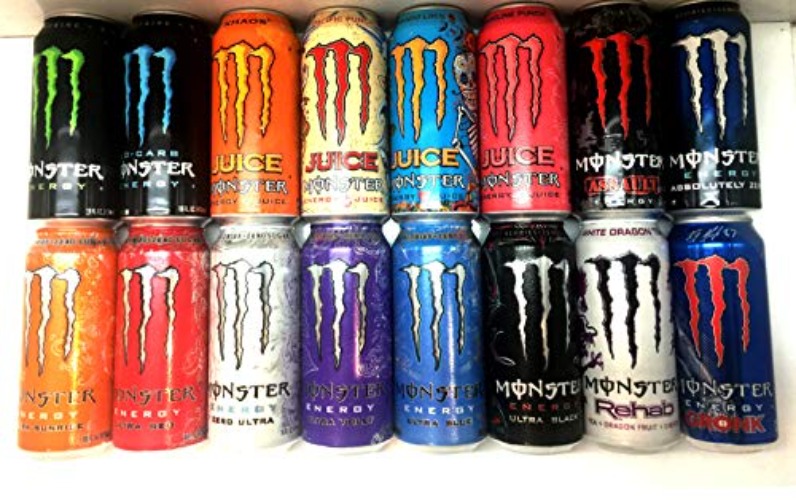 Monster Energy Drink Variety Pack - 16 Pack