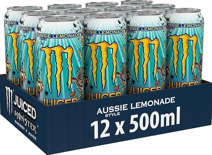 Monster Energy Aussie mit Saft, 12 x 500 ml Limonade