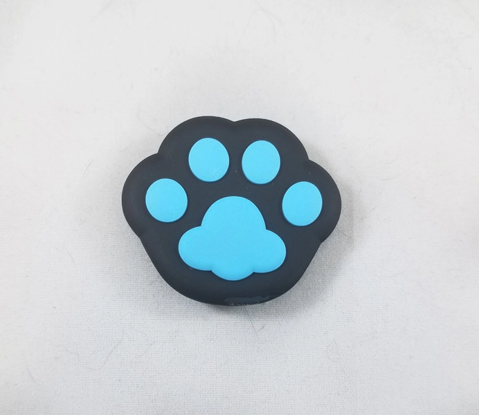 Paw Popsockets! - Black with Blue Beans