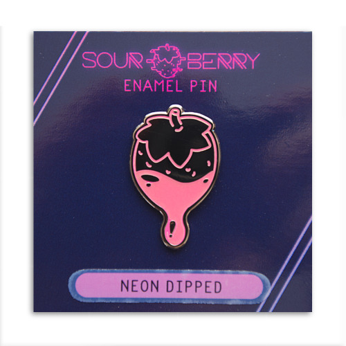 Neon Dipped Enamel Pin - B-Grade