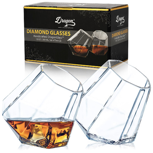 Diamond Glasses | Set of 6