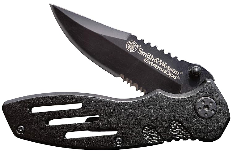 Smith & Wesson Extreme Ops Folding Knife - Black