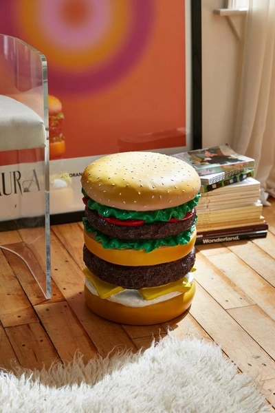 Third Drawer Down Giant Hamburger Stool