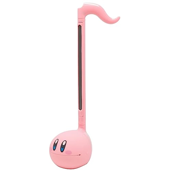 Otamatone [Kirby - English Version Pink Hero Video Game Character Japanese Electronic Musical Instrument Portable Synthesizer from Japan - Single Item