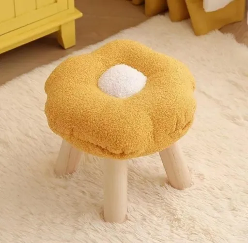 Round Footrest Stool 