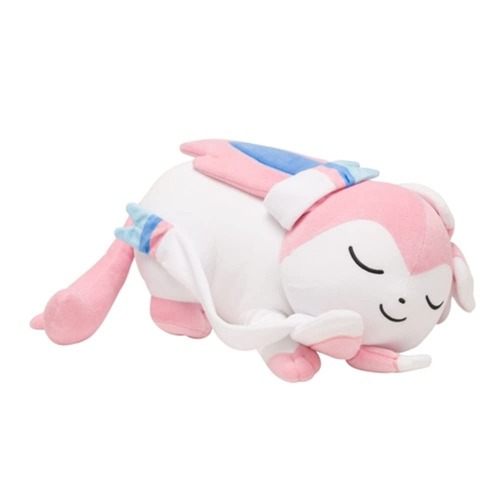 Eeveelution Big Sleep Sylveon Plush Toy Eevee Stuffed Toys Doll for Friend
