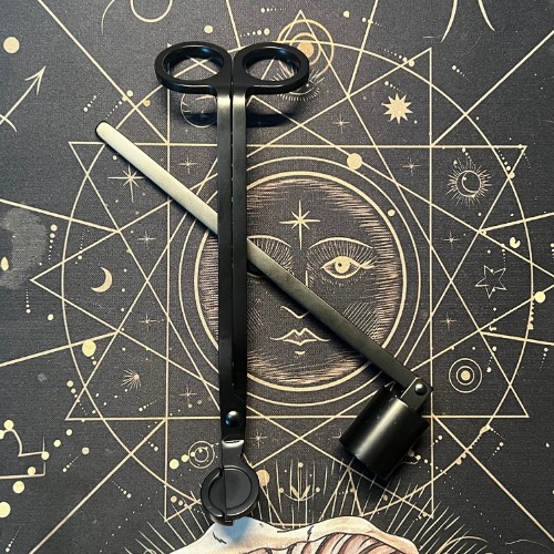 Wick Trimmer & Snuffer - Wick Trimmer - Black