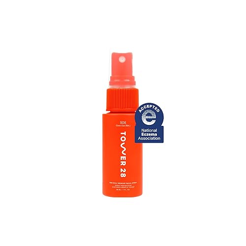 Tower 28 SOS Daily Rescue Facial Spray for Sensitive Skin, Hypochlorous Acid Spray Helps Reduce Redness and Breakouts, Travel Size Toner for Face, 1 FL Oz - 1 Fl Oz (Pack of 1)