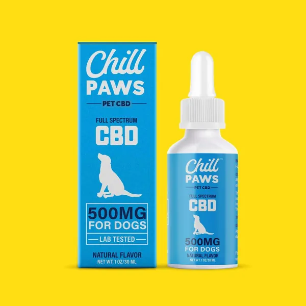500mg Full Spectrum CBD Oil for Dogs | Default Title