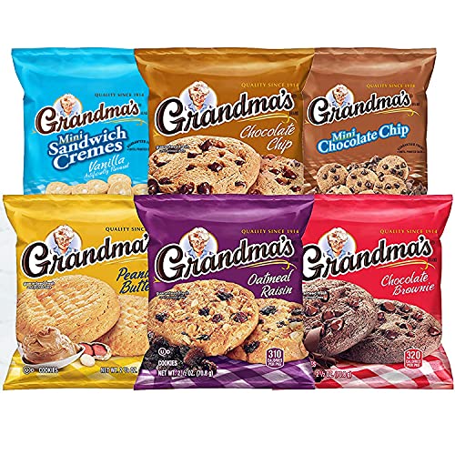 Grandma's Cookies Variety Pack of 30 - Grandma's Variety Pack - 1 Count (Pack of 30)