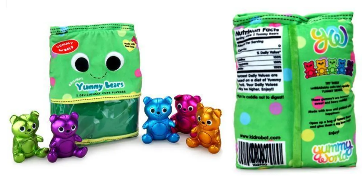 Yummy World - Yummy Bears - Kidrobot Large Plush [Ship in 60 to 90 Days]