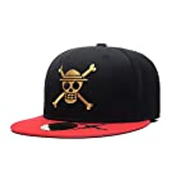 Quanhaigou Adjustable Snapback Hat for Men Women,Unisex Hip Hop Baseball Cap Flat Bill Brim Dad Hats
