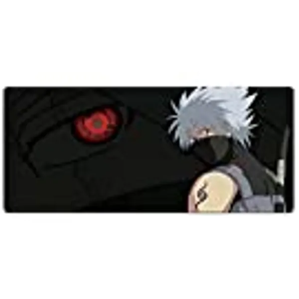SMAIGE XXL Extended Gaming Mouse Mat / Pad - Large, Wide (Long) Mousepad, Stitched Edges | 27.6"x11.8"x0.08" Dimensions-Anime desigen for Men Boys