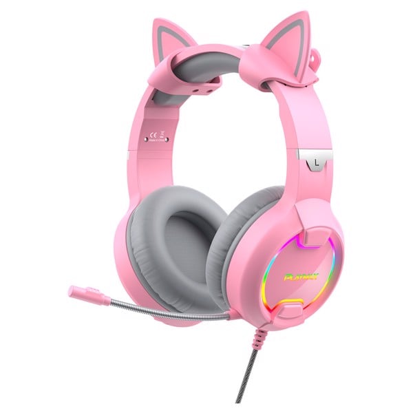 Playmax Cat Headset - Pink - Nintendo Switch - EB Games New Zealand