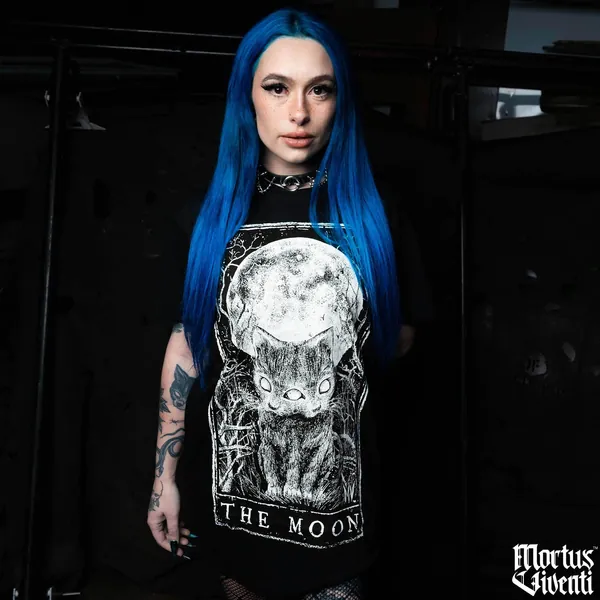 The Moon Tarot Card T-Shirt