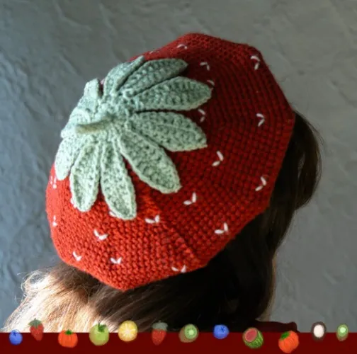 Fruit Berets Crochet Pattern