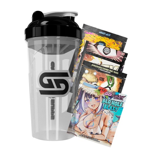 24oz Gamer Supps Shaker - Clear - 2 | Default Title