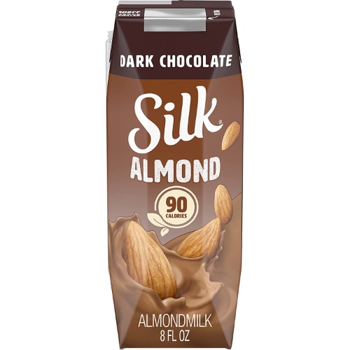 18 pack / Silk Organic Original Almond Milk, 8 Fl Oz (pack of 18) - Almondmilk Dark Chocolate 8 Fl Oz 