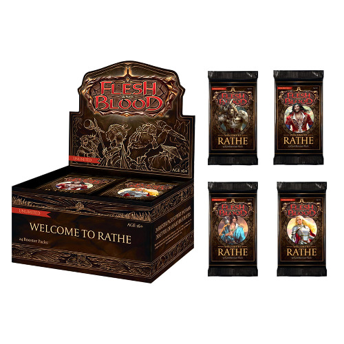 Flesh and Blood TCG: Welcome To Rathe Unlimited Booster Box | 24 Packs