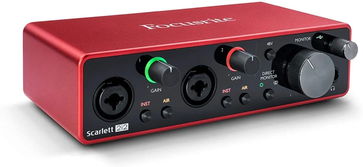 Audio Interface To Have A Good Audio (((IMAGE IS STOCK)))