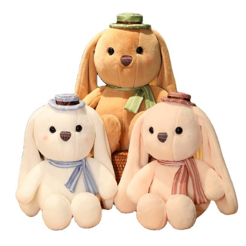 Soft Squishy Bunny Plush Toy - Pink / 30cm