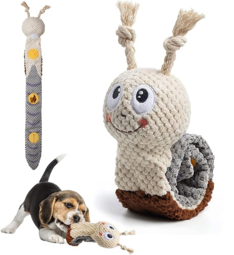 Snail Food Chew Toy for Big Dogs and Puppies