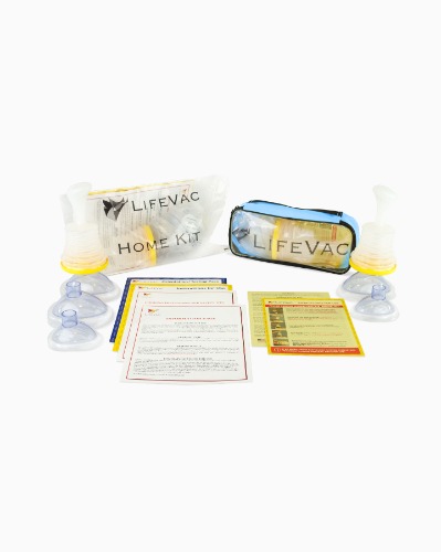 LifeVac Home and Travel Kit Bundle - Toddler and Adult Choking First Aid Device