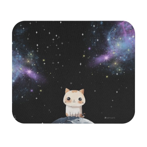 Starry Fluff's - Cosmo Galaxy Mouse Pad - 9" × 8" / Rectangle