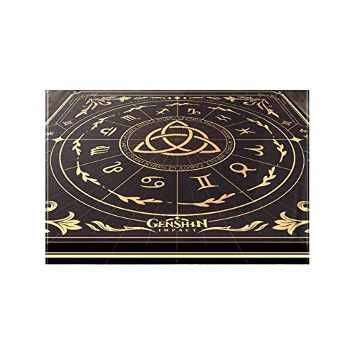 Hanaiette Genshin Impact Peripherie-Tarot-Kartenspiel-Figuren, HD, komplettes Set von Tarotkarten (Stoff), LZH-1188, Einheitsgröße - Tuch