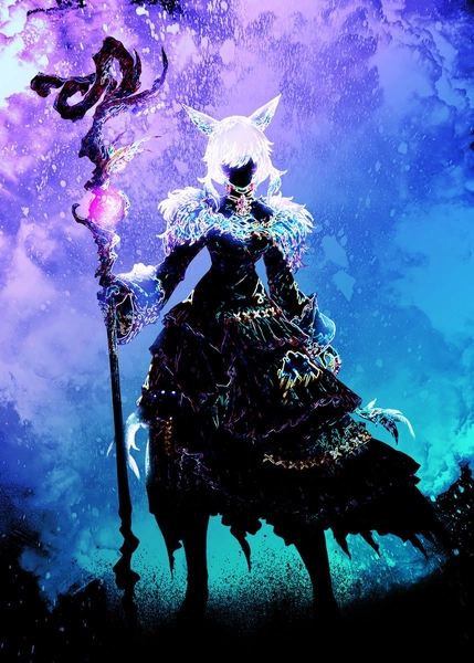 'Soul of the Sorceress' Poster, picture, metal print, paint by Donnie | Displate