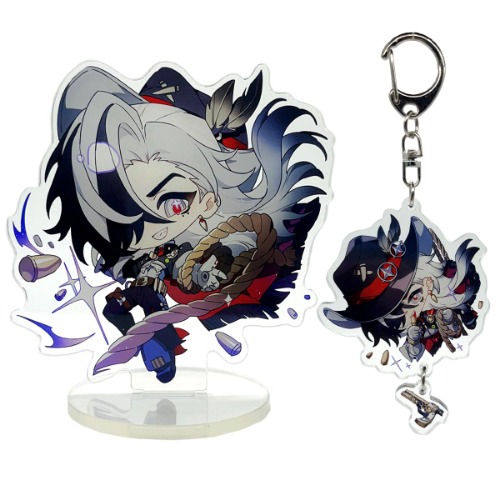 boothill stand and keychain