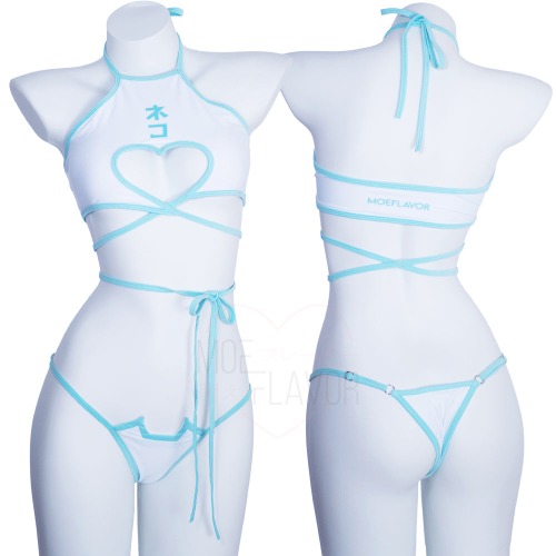 Neko Swimsuit - Blue / L/XL