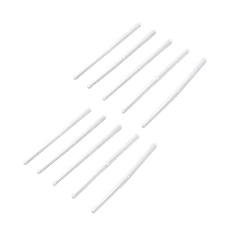 Beufee 10Pcs Silicone Hair Stick Molds, Hairpin Molds for Women Hair Stick Headdress Jewelry Clip Molds Resin Hair Stick Mold Hair Pin Casting Mold Hair Stick Kit for Jewelry Crafts Making