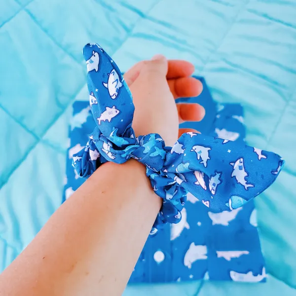 Bow Scrunchies | Shark Pals