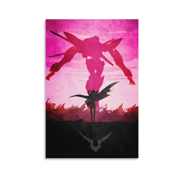 XINYUELONG Anime Code Geass Lelouch Poster Canvas Wall Art Painting Posters Decoration Room Decor Unframe 12x18inch(30x45cm) - Code Geass Lelouch