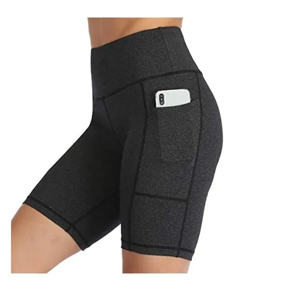 
                            Amazon Essentials Women's Yoga Workout High Waist Shorts Side Pockets,Running Biker Gym Print Short
                        