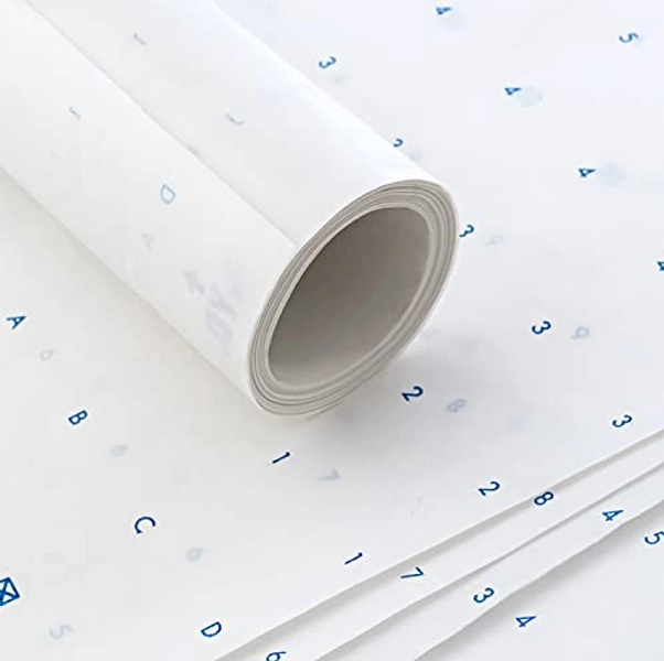 Pattern Paper for Fashion Design - 45 inches x 10 Yards, Alpha Numeric Dotted Marking Paper - Made in The USA