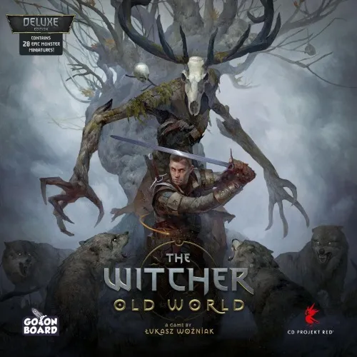 The Witcher Old World Deluxe Edition Board Game - Fantasy & Adventure Strategy Game