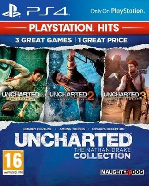 Retrospelbutiken.se – Uncharted Collection - Playstation Hits (Playstation 4)