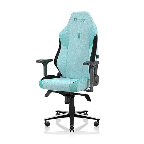 Secretlab Titan Evo Mint Green Gaming Chair - Reclining, Ergonomic & Comfortable Computer Chair with 4D Armrests, Magnetic Head Pillow & 4-Way Lumbar Support - Green - Fabric - Mint Green - Regular