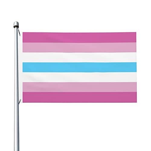 POOEDSO Femboy Flag Flags 3x5 Ft Outdoor Double Sided Flag Polyester Lightweight Flags Funny Home Yard Decoration 3by5 Flags