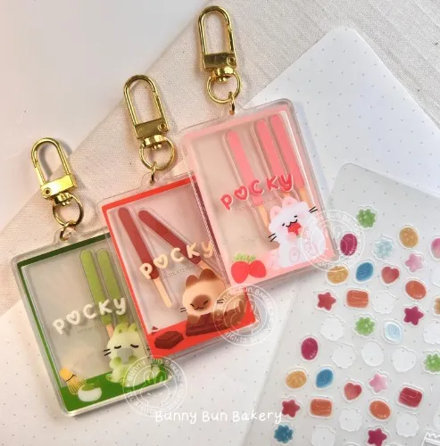 pocky keychain