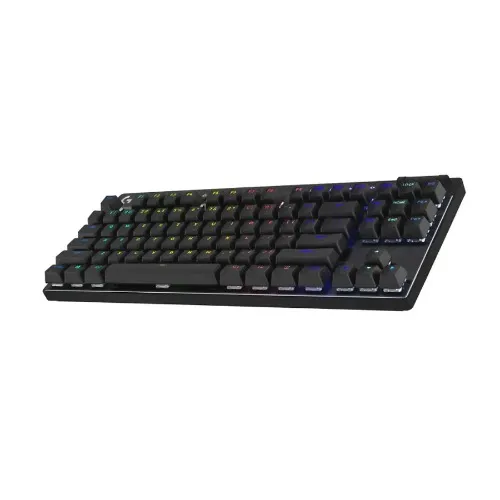 Logitech - PRO X TKL LIGHTSPEED Wireless Mechanical Tactile Switch Gaming Keyboard with LIGHTSYNC RGB - Black