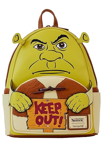 Loungefly Dreamworks Shrek Keep Out Cosplay Mini Backpack | Loungefly Backpacks - One Size