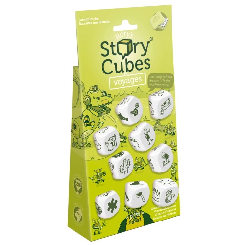 Asmodée - Rory's Story Cubes Voyages Blister, ASMRSC103ML1, Vert - 
