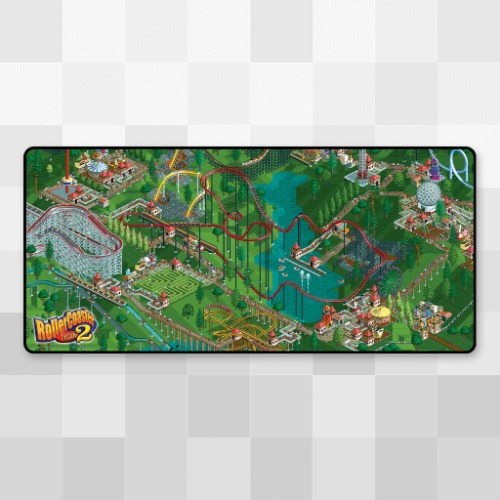 Roller Coaster Tycoon 2 Desk Mat