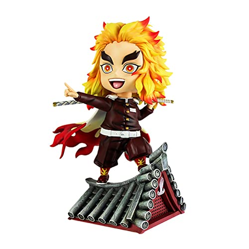 HongzyFirm DEMON SLAYER - Rengoku Kyoujurou SD Series Anime Figure - Statuette FiguartsZERO 19cm (Rengoku Kyoujurou) - Rengoku Kyoujurou